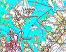 Luodonjärvi-uistelun kartta ja harjoittelulupa